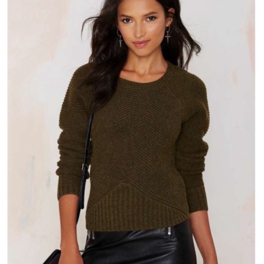 ❗️MARKDOWN❗️J.O.A Lena Ribbed Knit Sweater